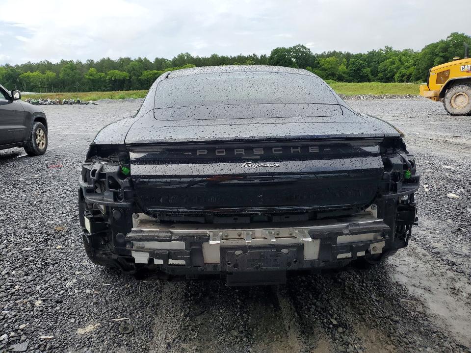 2022 Porsche Taycan VIN WP0AA2Y19NSA12219 COPART salvage auction — REAR END, Ga - Cert Of Title-Salvage, sold $30,500 on 2026-07-09 (photo 6)