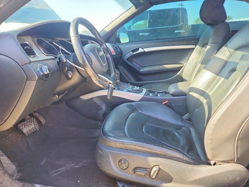 2012 Audi A5 VIN WAULFAFH5CN001700 COPART salvage auction — REAR END, Il - Certificate Of Title, sold $2,600 on 2026-07-08 (photo 7)