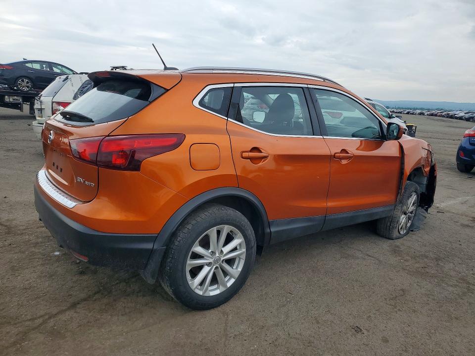 2017 Nissan Rogue VIN JN1BJ1CR3HW123650 COPART salvage auction — FRONT END, Pa - Certificate Of Salvage, sold $1,350 on 2026-07-14 (photo 3)