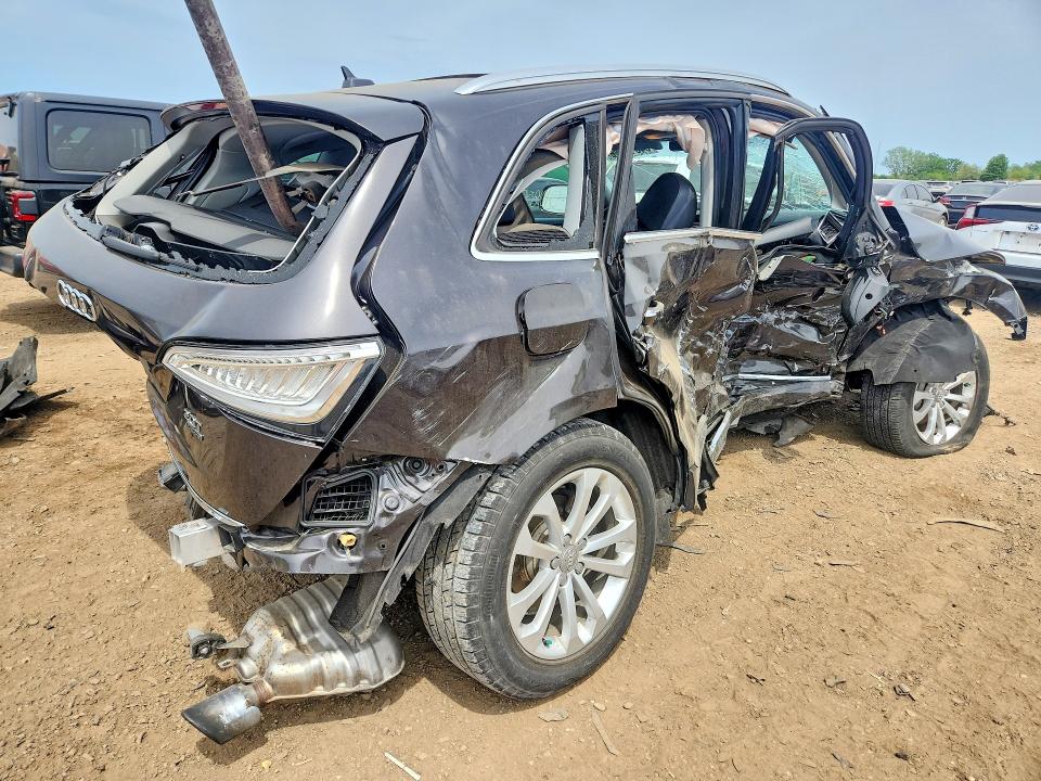 2016 Audi Q5 VIN WA1L2AFP6GA019698 COPART salvage auction — ALL OVER, Il - Salvage Certificate, sold $250 on 2026-07-21 (photo 3)