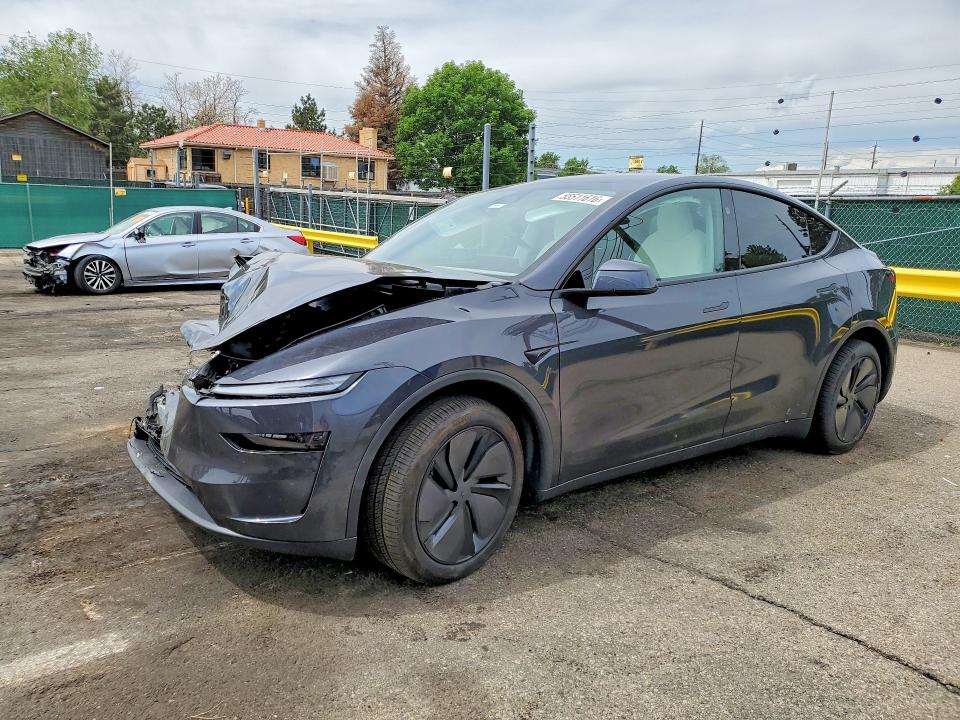 2026 Tesla VIN 7SAYGDEE6TA500406 COPART salvage auction — FRONT END, CO - SALVAGE TITLE (P), sold $13,100 on 2026-07-28 (photo 1)
