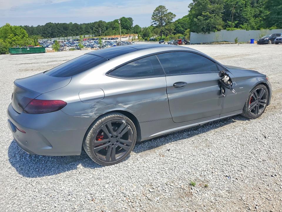 2017 Mercedes-benz C-klasse VIN WDDWJ4JBXHF342360 COPART salvage auction — SIDE, Ga - Cert Of Title-Salvage, sold $7,600 on 2026-08-03 (photo 3)