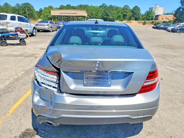 2014 Mercedes-benz C class VIN WDDGF4HB0ER306036 COPART salvage auction — REAR END, Sc - Cert Of Title-Salvage, sold $1,900 on 2026-07-31 (photo 6)