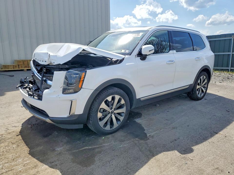 2021 Kia Telluride VIN 5XYP6DHC1MG137404 COPART salvage auction — FRONT END, Pa - Certificate Of Salvage, sold $4,000 on 2026-07-15 (photo 1)
