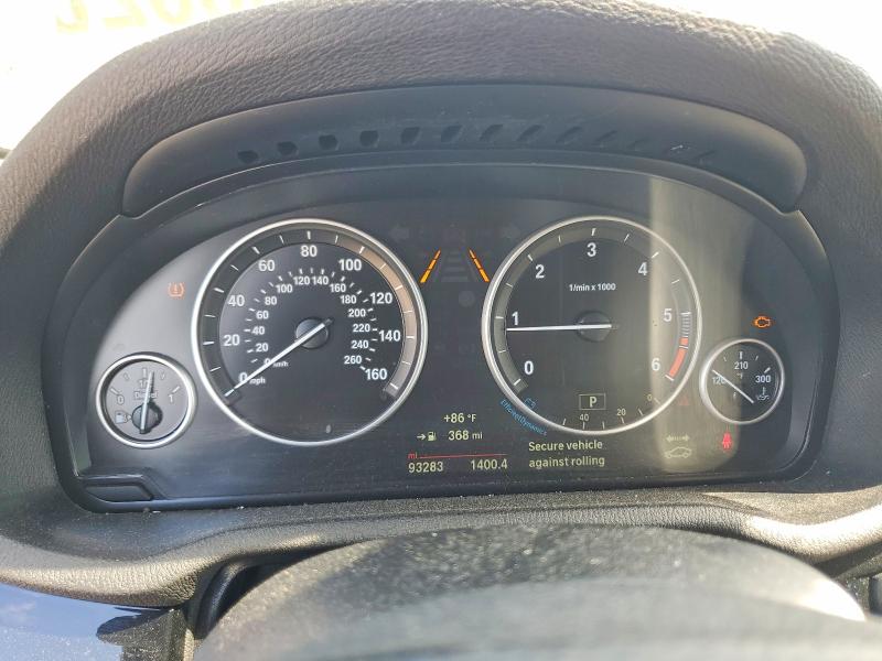 2015 BMW X3 VIN 5UXWY3C50F0E97461 COPART salvage auction — WATER/FLOOD, AL - CERT OF TITLE-SALVAGE TITLE, sold $4,100 on 2026-07-02 (photo 9)