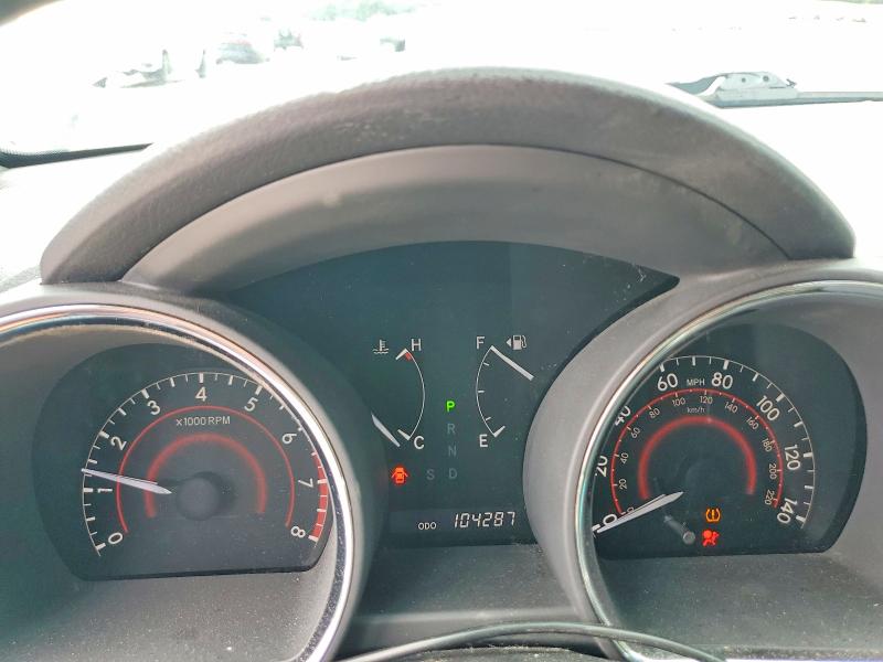 2012 Toyota Highlander VIN 5TDBK3EH4CS112014 COPART salvage auction — SIDE, GA - CERT OF TITLE-SALVAGE (P), sold $3,100 on 2026-07-22 (photo 9)