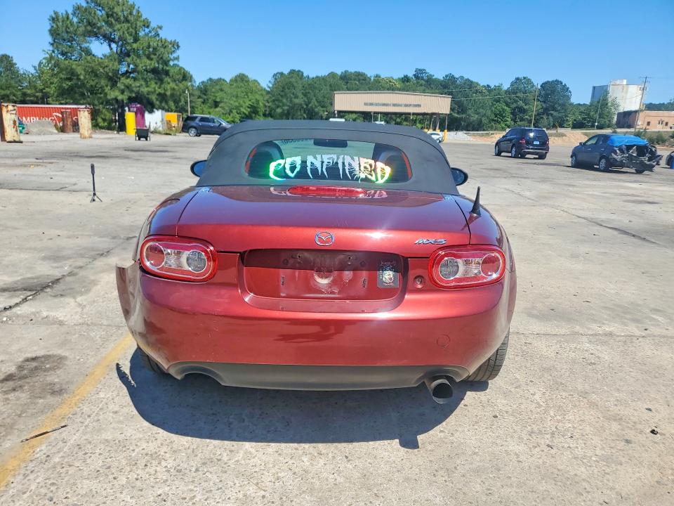 2012 Mazda Mx-5 VIN JM1NC2JF7C0222924 COPART salvage auction — FRONT END, Sc - Cert Of Title-Salvage, sold $1,350 on 2026-07-17 (photo 6)