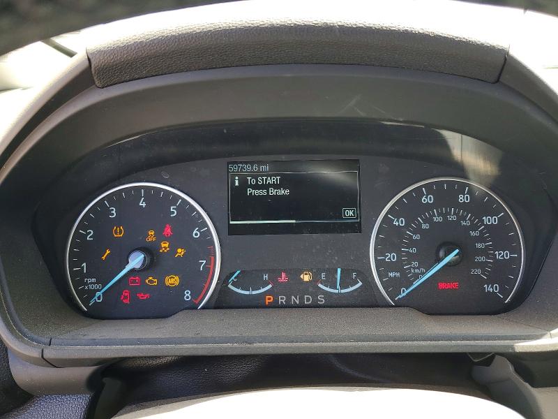 2018 Ford Ecosport VIN MAJ3P1TE0JC233923 COPART salvage auction — FRONT END, Tx - Salvage Vehicle Title, sold $1,250 on 2026-07-28 (photo 9)