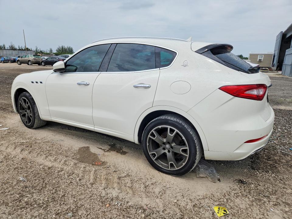 2017 Maserati Levante VIN ZN661XUL4HX211076 COPART salvage auction — Burn Engine, Salvage Title, sold $825 on 2026-07-28 (photo 2)