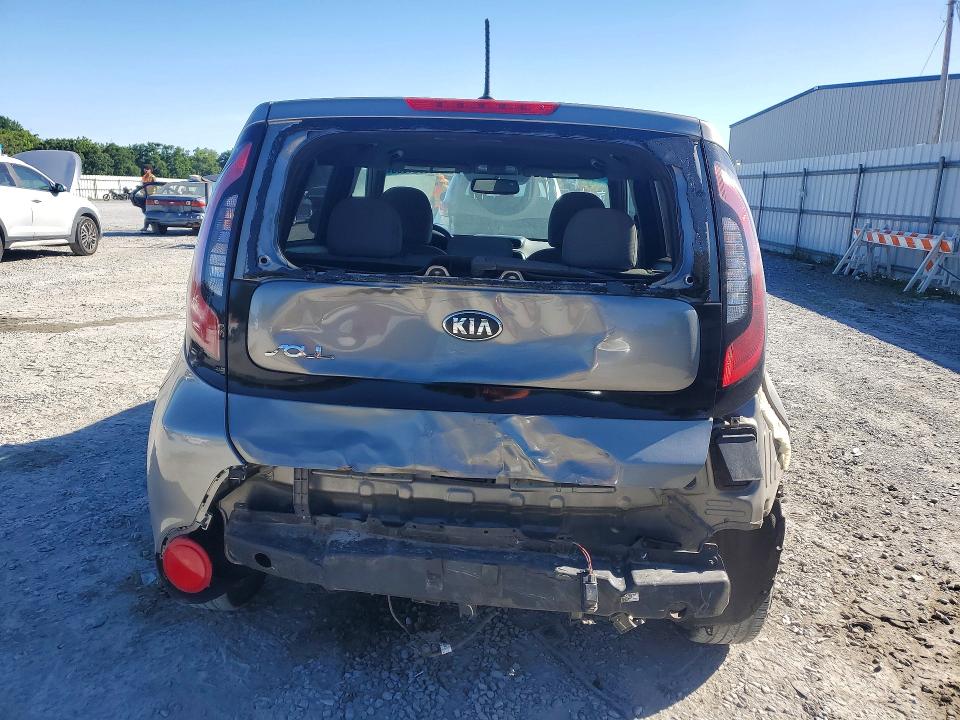 2016 Kia Soul VIN KNDJN2A25G7356298 COPART salvage auction — REAR END, Nc - Salvage Certificate Of Title, sold $1,600 on 2026-07-15 (photo 6)