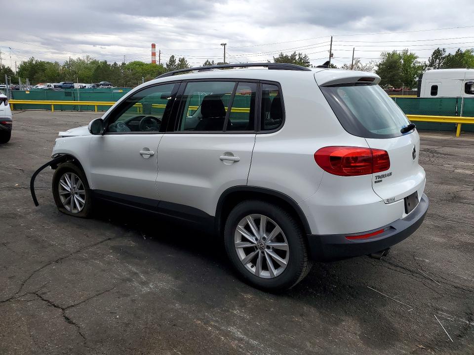 2017 Volkswagen Tiguan VIN WVGBV7AX7HK045513 COPART salvage auction — FRONT END, Co - Public - Salvage Title, sold $1,350 on 2026-07-14 (photo 2)