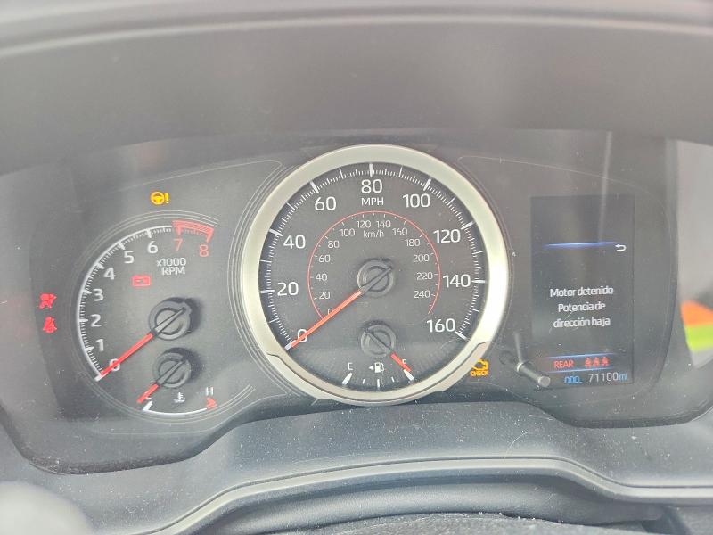 2021 Toyota Corolla VIN JTDS4MCEXMJ065059 COPART salvage auction — FRONT END, Tx - Salvage Vehicle Title, sold $5,600 on 2026-07-31 (photo 9)