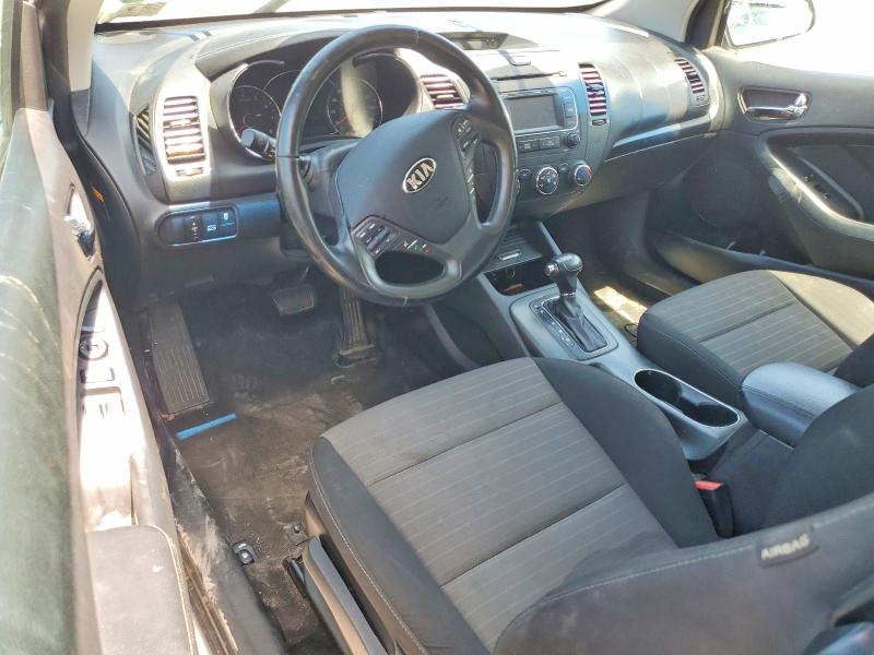 2016 Kia Forte VIN KNAFX6A89G5582784 COPART salvage auction — FRONT END, Wv - Salvage Certificate, sold $375 on 2026-07-16 (photo 8)