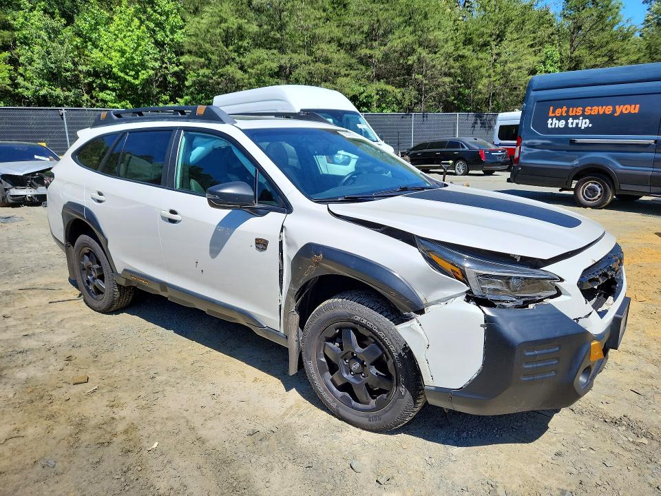 2022 Subaru Outback VIN 4S4BTGUD9N3159042 COPART salvage auction — FRONT END, MD - CERT OF SALVAGE < 75% DAMAGE, sold $7,100 on 2026-07-28 (photo 4)