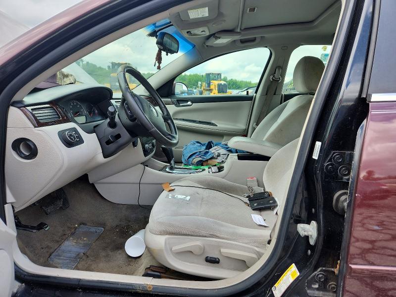 2012 Chevrolet Impala VIN 2G1WG5E37C1321587 COPART salvage auction — FRONT END, Tn - Salvage Certificate, sold $400 on 2026-07-09 (photo 7)
