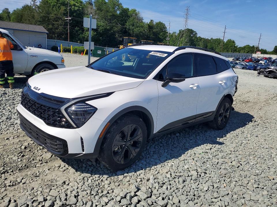 2025 Kia Sportage VIN 5XYK6CDF7SG277362 COPART salvage auction — REAR END, Nc - Salvage Certificate Of Title, sold $225 on 2026-07-29 (photo 1)