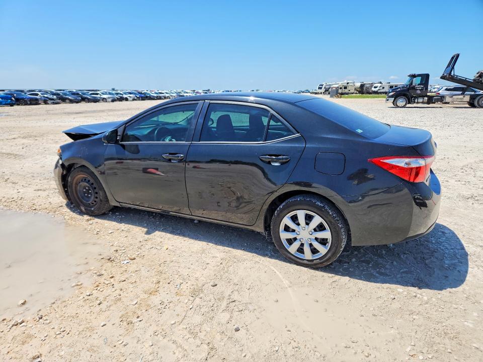 2015 Toyota Corolla VIN 5YFBURHE4FP278643 COPART salvage auction — FRONT END, Tx - Salvage Vehicle Title, sold $2,300 on 2026-07-02 (photo 2)
