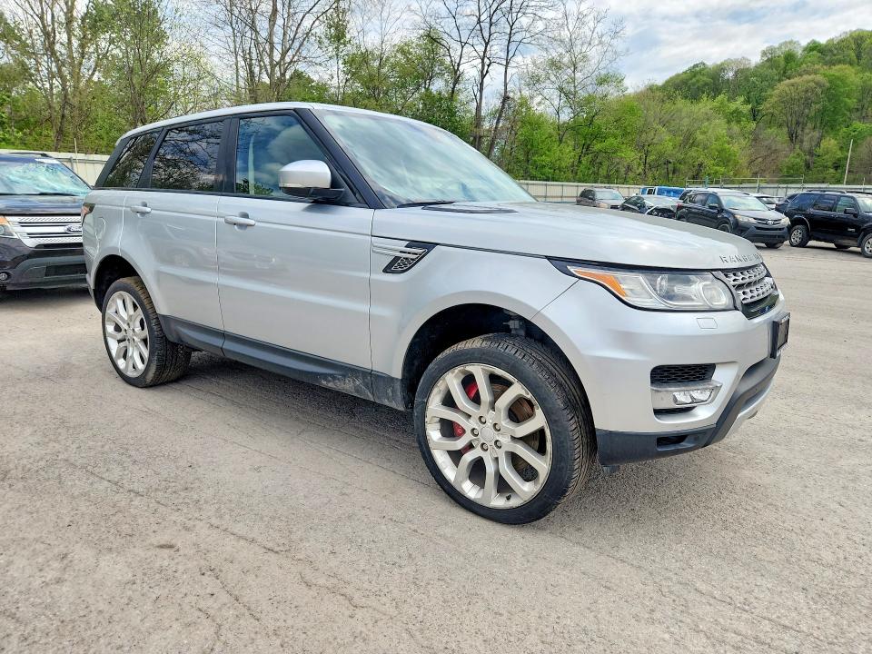 2015 Land rover Range rover sport VIN SALWR2TF2FA534981 COPART salvage auction — MINOR DENT/SCRATCHES, WV - CERTIFICATE OF TITLE, sold $3,250 on 2026-07-16 (photo 4)