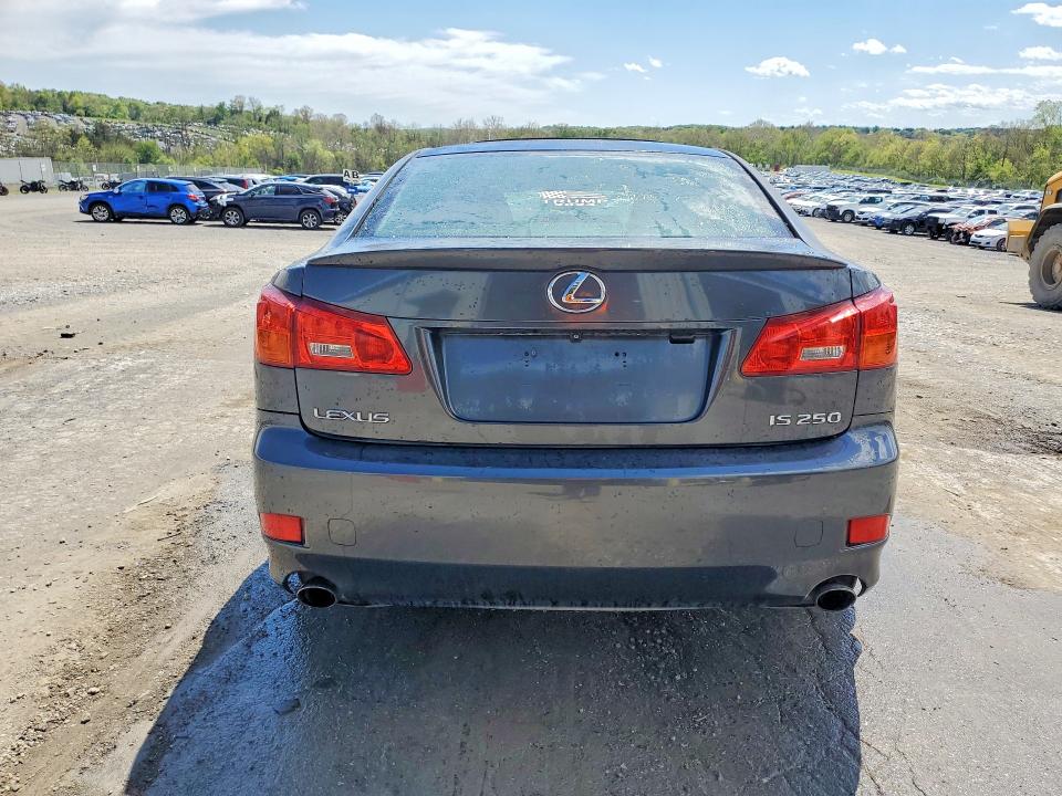 2006 Lexus Is 250 VIN JTHBK262562019453 COPART salvage auction — NORMAL WEAR, Va - Certificate Of Title, sold $1,250 on 2026-07-31 (photo 6)