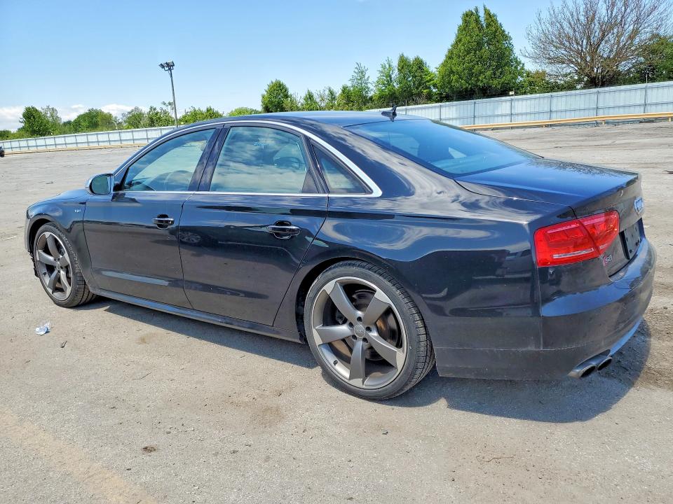 2013 Audi S8 VIN WAUD2AFD7DN029657 COPART salvage auction — FRONT END, In - Cert Of Title-Salvage Title, sold $350 on 2026-07-27 (photo 2)