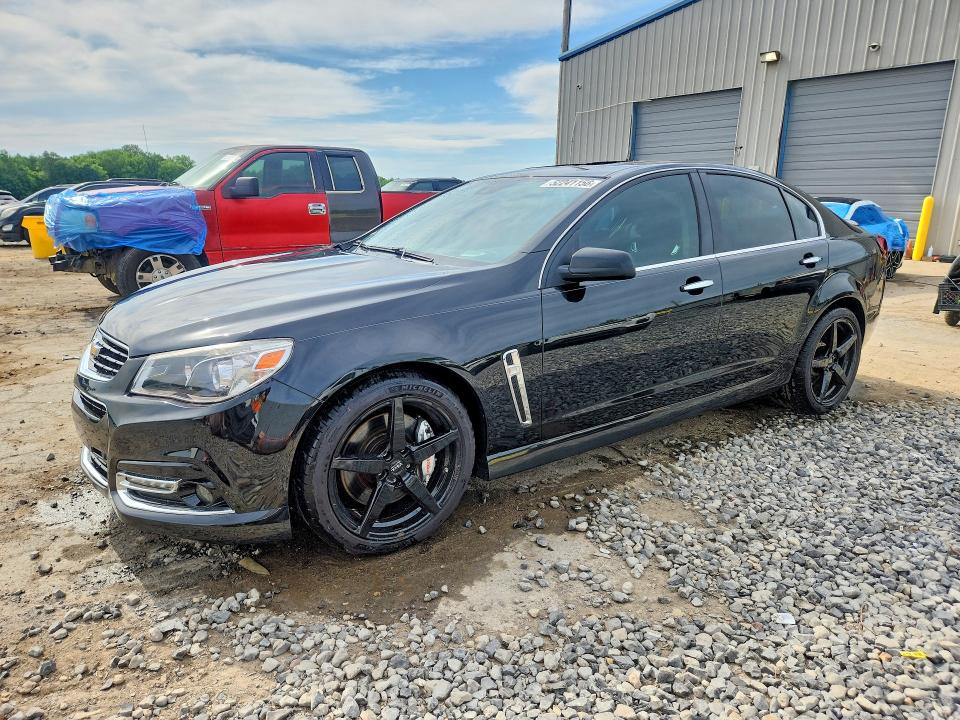 2014 Chevrolet Ss VIN 6G3F15RW1EL933166 COPART salvage auction — VANDALISM, Ms - Cert Of Title - Flood Salvage, sold $15,100 on 2026-07-09 (photo 1)