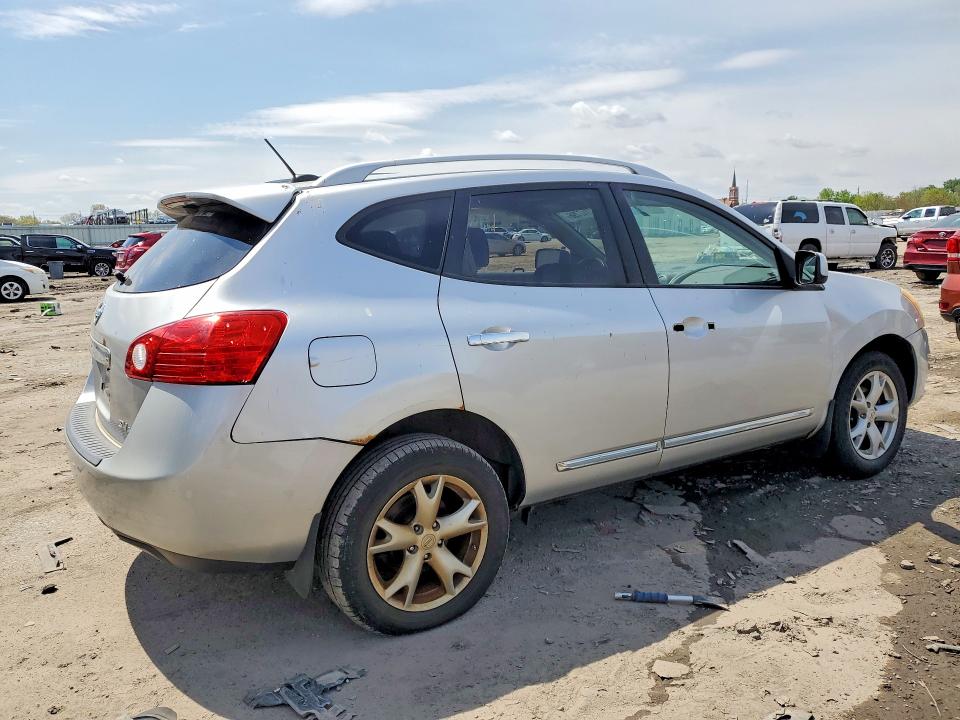 2011 Nissan Rogue sport VIN JN8AS5MV1BW679461 COPART salvage auction — FRONT END, IN - CERTIFICATE OF TITLE, sold $450 on 2026-07-27 (photo 3)