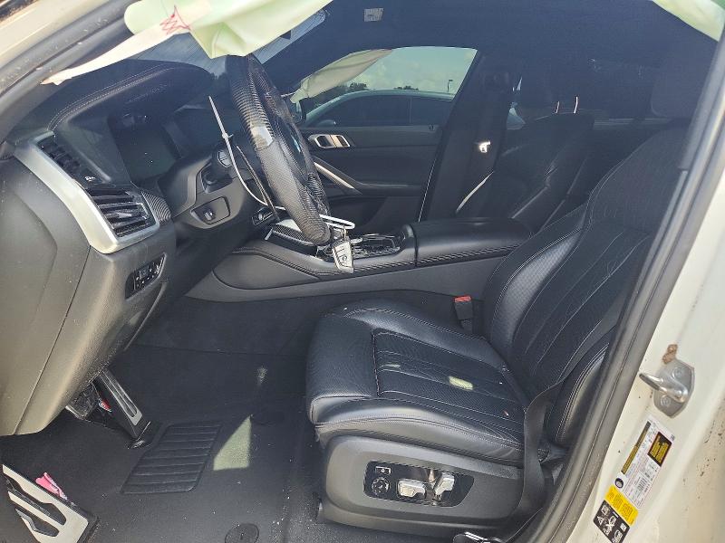 2022 BMW X6 VIN 5UXCY8C02N9K45397 COPART salvage auction — ROLLOVER, Fl - Cert Of Title Slvg Rebuildable, sold $18,200 on 2026-07-13 (photo 7)