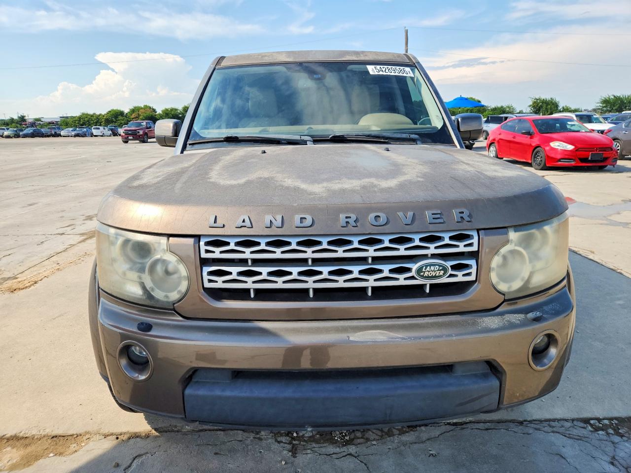 2012 Land Rover LR4 VIN SALAB2D40CA630390 COPART salvage auction — Normal Wear, TX - CERTIFICATE OF TITLE (P), sold $2,850 on 2026-07-03 (photo 5)