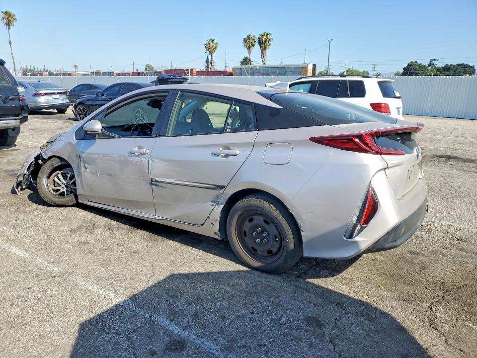 2021 Toyota Prius VIN JTDKAMFPXM3190072 COPART salvage auction — FRONT END, Ca - Salvage Certificate, sold $3,700 on 2026-07-14 (photo 2)