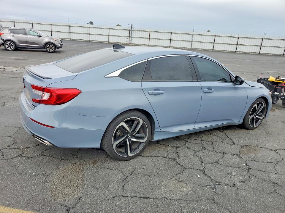 2022 Honda Accord VIN 1HGCV1F49NA042099 COPART salvage auction — SIDE, Ca - Salvage Certificate, sold $9,100 on 2026-07-02 (photo 3)