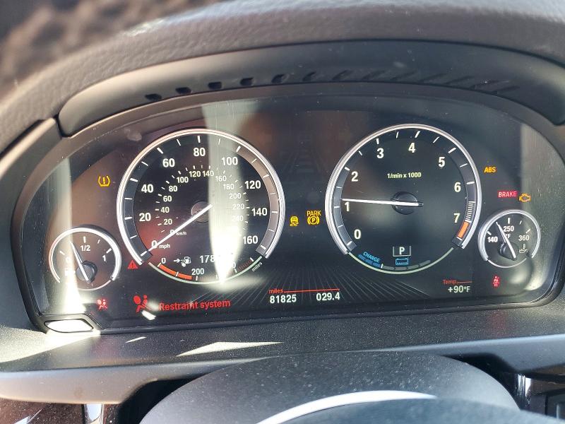 2016 BMW X5 VIN 5UXKT0C52G0F75252 COPART salvage auction — MINOR DENT/SCRATCHES, Ca - Dis/Dlr/Exp Only Clean Title, sold $3,850 on 2026-07-02 (photo 9)