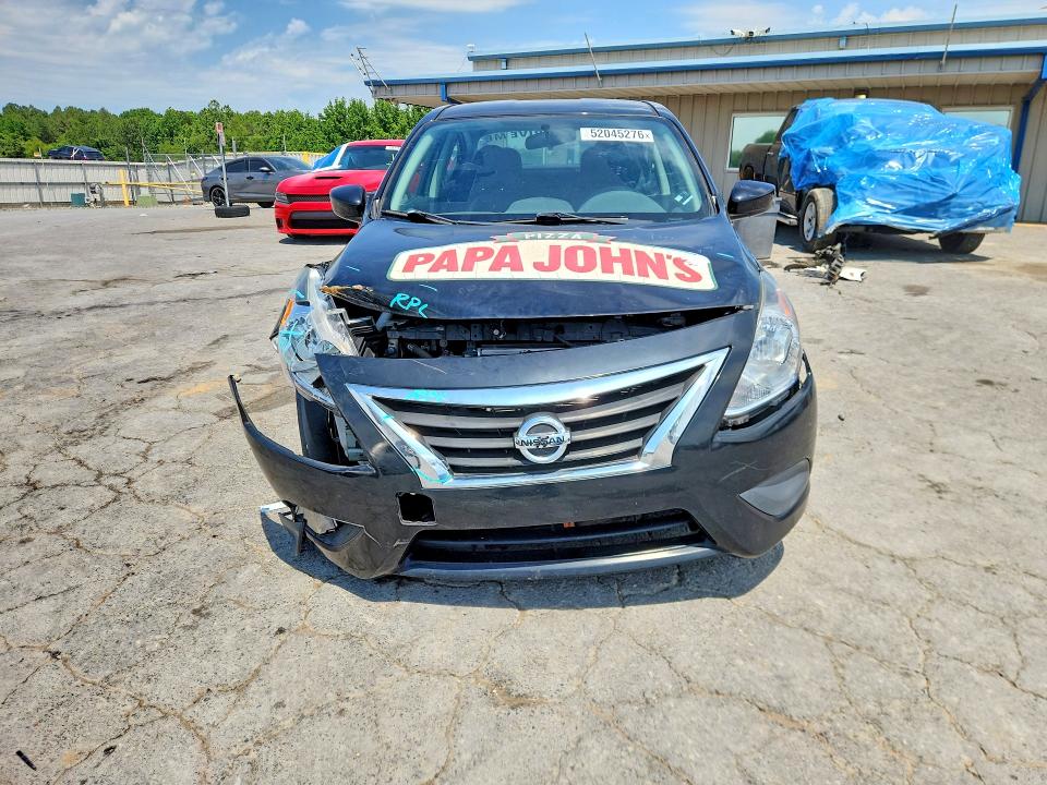 2019 Nissan Versa VIN 3N1CN7AP9KL815891 COPART salvage auction — FRONT END, TN - SALVAGE CERTIFICATE, sold $1,200 on 2026-07-02 (photo 5)