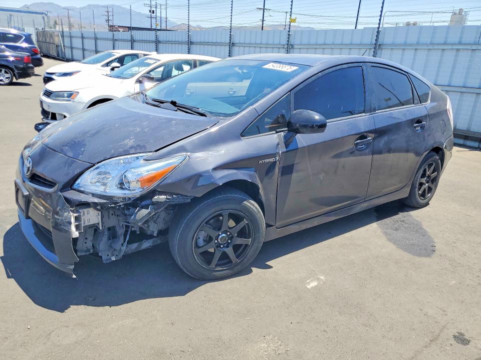 2011 Toyota Prius VIN JTDKN3DU7B0276137 COPART salvage auction — FRONT END, CA - SALVAGE CERTIFICATE, sold $700 on 2026-07-13 (photo 1)