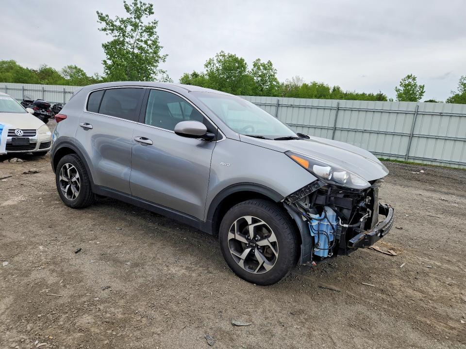 2021 Kia VIN KNDPMCAC5M7863712 COPART salvage auction — FRONT END, Ma - Cert Of Title-Salvage, sold $3,950 on 2026-07-08 (photo 4)