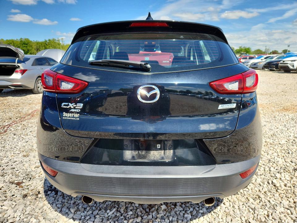 2017 Mazda Cx-3 VIN JM1DKFC79H0144424 COPART salvage auction — HAIL, Mo - Salvage Certificate Of Title, sold $3,050 on 2026-07-28 (photo 6)