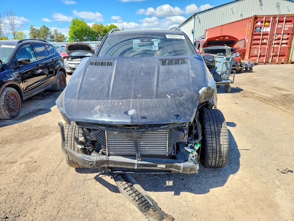 2012 Mercedes-benz Ml-class VIN 4JGDA2EB0CA037628 COPART salvage auction — FRONT END, On - Permit Salvage, sold $1,950 on 2026-07-09 (photo 5)