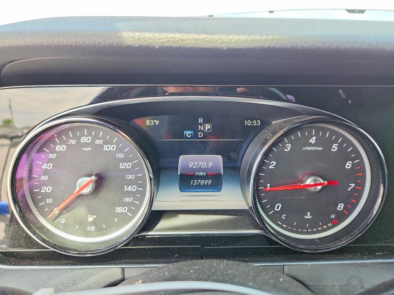 2017 Mercedes-benz E-klasse VIN WDDZF4JB4HA042440 COPART salvage auction — HAIL, Tx - Certificate Of Title, sold $175 on 2026-08-14 (photo 9)