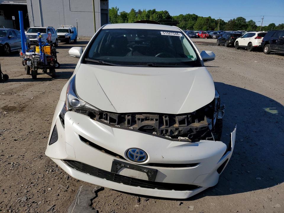 2017 Toyota Prius VIN JTDKBRFU7H3042273 COPART salvage auction — FRONT END, VA, sold $3,600 on 2026-07-22 (photo 5)