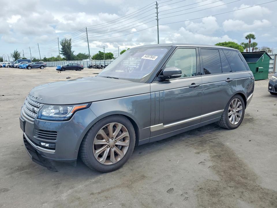 2017 Land rover VIN SALGS2FV8HA325405 COPART salvage auction — MECHANICAL, Fl - Certificate Of Title (P), sold $7,400 on 2026-07-20 (photo 1)