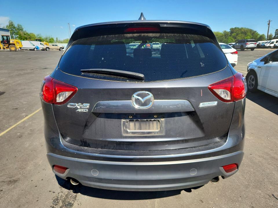 2015 Mazda Cx-5 VIN JM3KE4CY5F0512694 COPART salvage auction — REAR END, Or - Salvage Title Certificate, sold $2,950 on 2026-07-08 (photo 6)