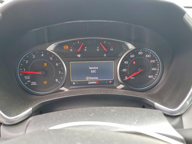 2024 Chevrolet Equinox VIN 3GNAXUEG2RL107099 COPART salvage auction — REAR END, In - Cert Of Title-Salvage Title, sold $9,800 on 2026-07-30 (photo 9)