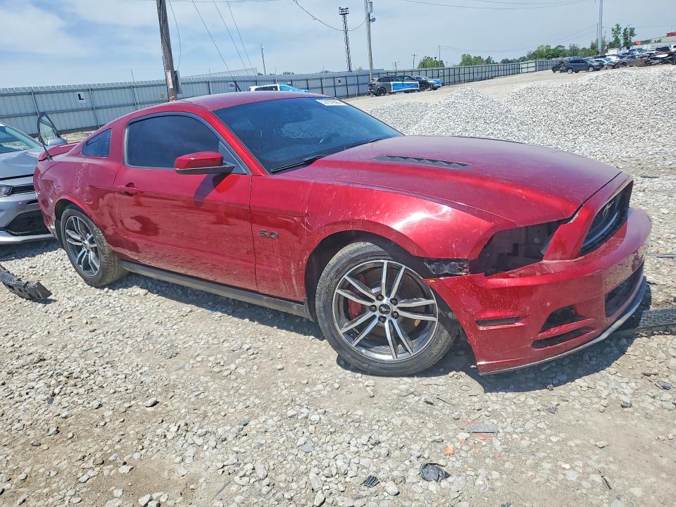 2014 Ford Mustang VIN 1ZVBP8CF7E5293762 COPART salvage auction — FRONT END, Oh - Cert Of Title-Salvage, sold $8,800 on 2026-07-02 (photo 4)