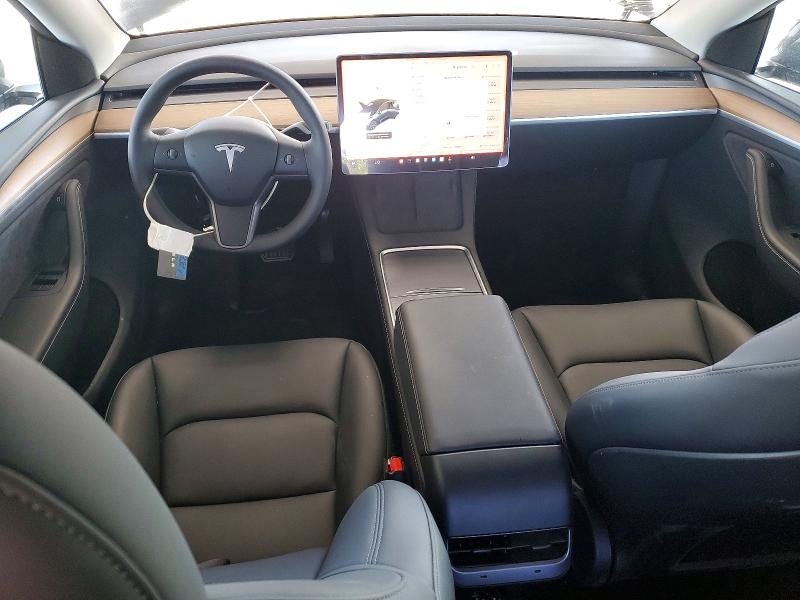 2025 Tesla Model y VIN 7SAYGDEE1SA360036 COPART salvage auction — REAR END, GA - CERT OF TITLE-SALVAGE, sold $14,400 on 2026-07-09 (photo 8)