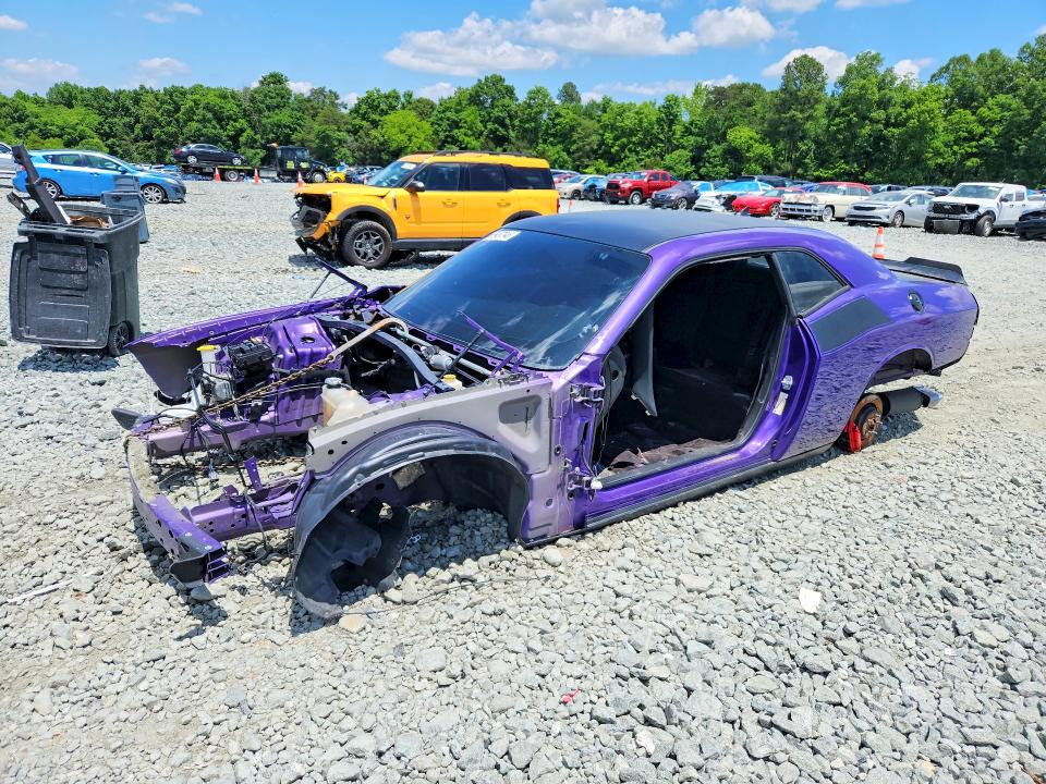 2019 Dodge VIN 2C3CDZFJ2KH525876 COPART salvage auction — STRIPPED, Nc - Salvage Certificate Of Title, sold $650 on 2026-07-29 (photo 1)