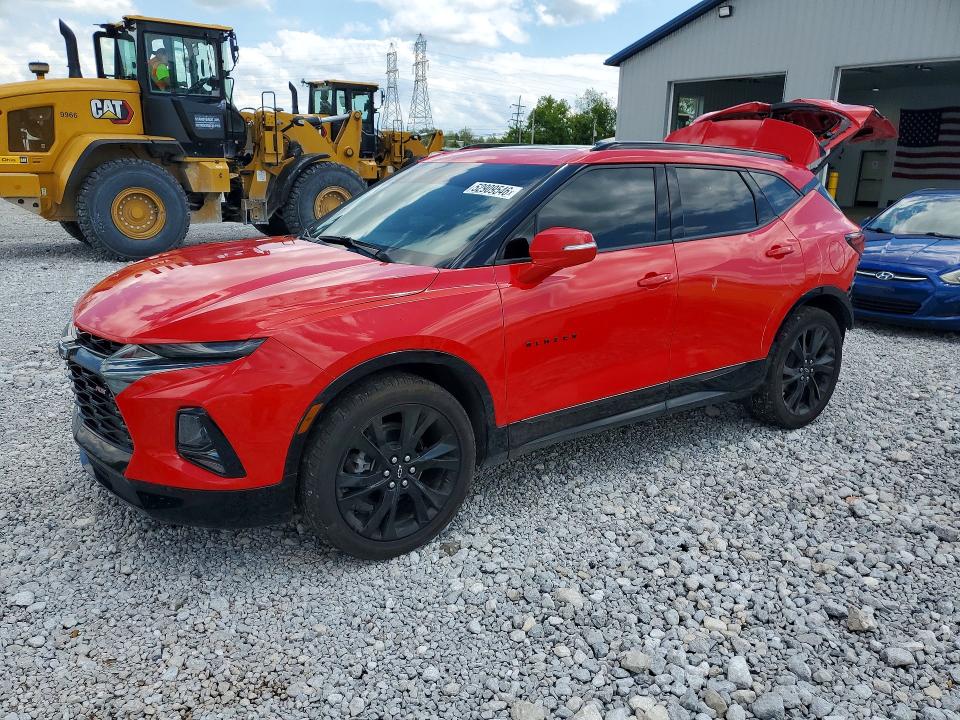 2022 Chevrolet Blazer VIN 3GNKBERS9NS100058 — COPART salvage auction photo