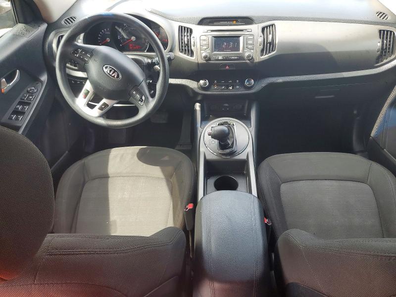 2013 Kia Sportage VIN KNDPBCA21D7359087 COPART salvage auction — Burn Engine, WV - SALVAGE CERTIFICATE, sold $625 on 2026-07-22 (photo 8)