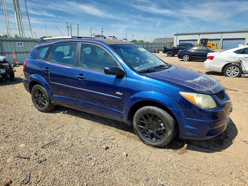 2003 Pontiac Vibe VIN 5Y2SL62853Z450491 COPART salvage auction — FRONT END, Il - Salvage Certificate, sold $375 on 2026-07-08 (photo 4)