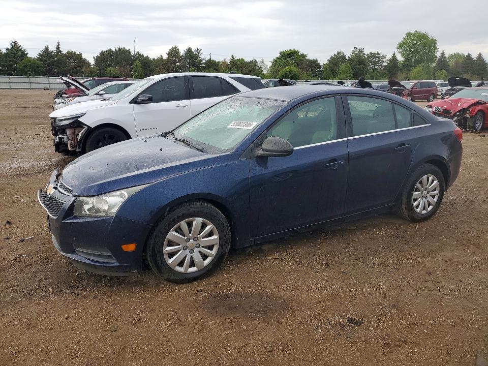 2011 Chevrolet Cruze VIN 1G1PC5SH0B7130868 COPART salvage auction — FRONT END, Il - Salvage Certificate, sold $325 on 2026-07-09 (photo 1)