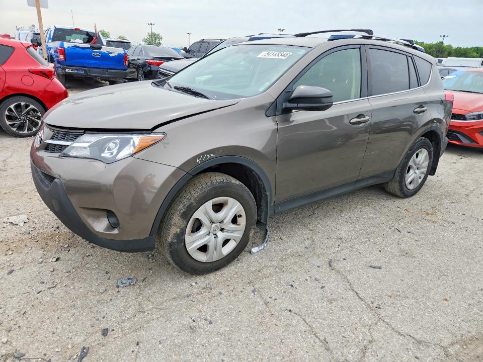 2015 Toyota Rav 4 VIN JTMBFREV7FD135736 COPART salvage auction — SIDE, In - Cert Of Title-Salvage Title, sold $150 on 2026-07-28 (photo 1)