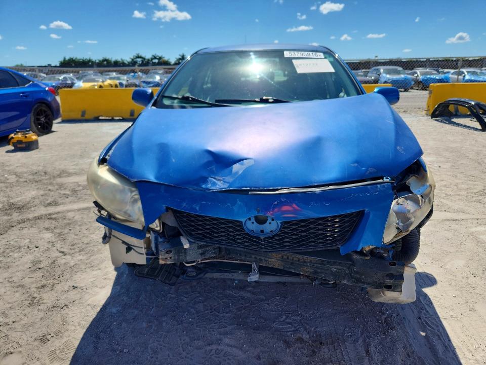 2010 Toyota Corolla VIN JTDBU4EE0A9116269 COPART salvage auction — FRONT END, Fl - Cert Of Title Slvg Rebuildable, sold $1,300 on 2026-07-13 (photo 5)